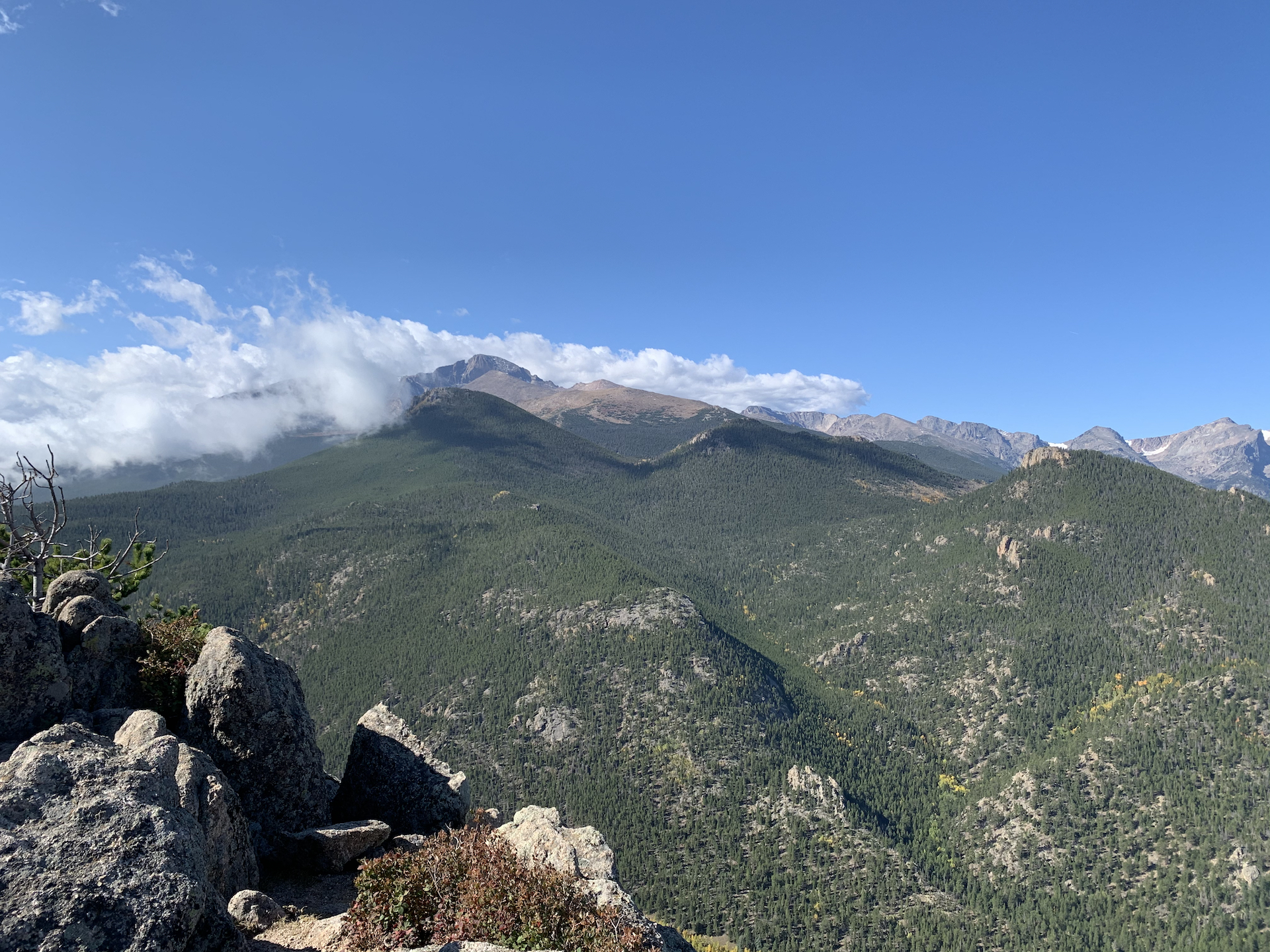 Longs Peak from Lily Mountain, Estes Park, CO